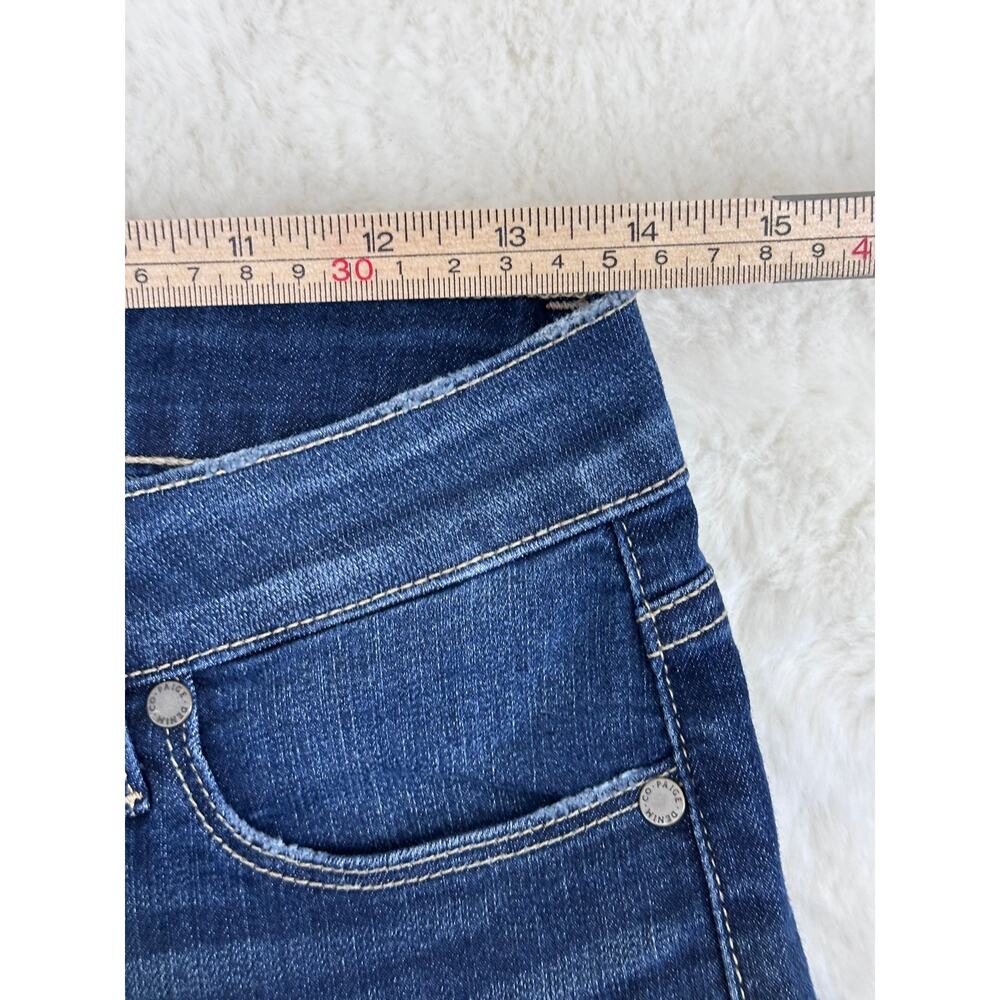 PAIGE Kylie Crop Roll Up Jeans Women's 27 Andrea Wash Mid Rise Skinny Crop Denim - Picture 11 of 16